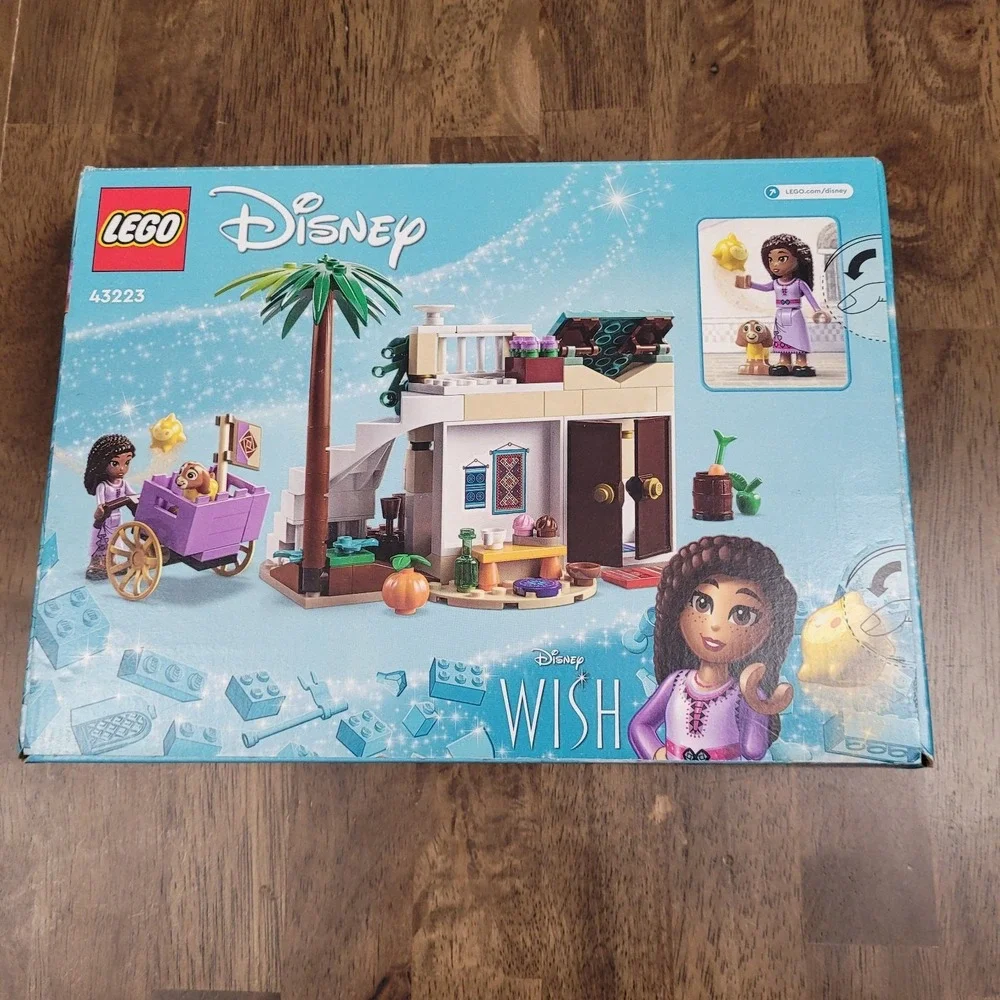 LEGO Disney Wish Asha in the City of Rosas Building Toy Set #43223 NIB Sealed